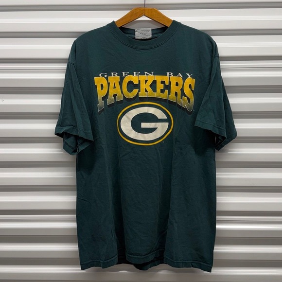 Majestic Other - Vintage 90s Green Bay Packers NFL Retro Majestic Green Mens XL Shirt